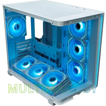 Корпус XASTRA QR600 7ARGB C10-UC (белый) картинка 2